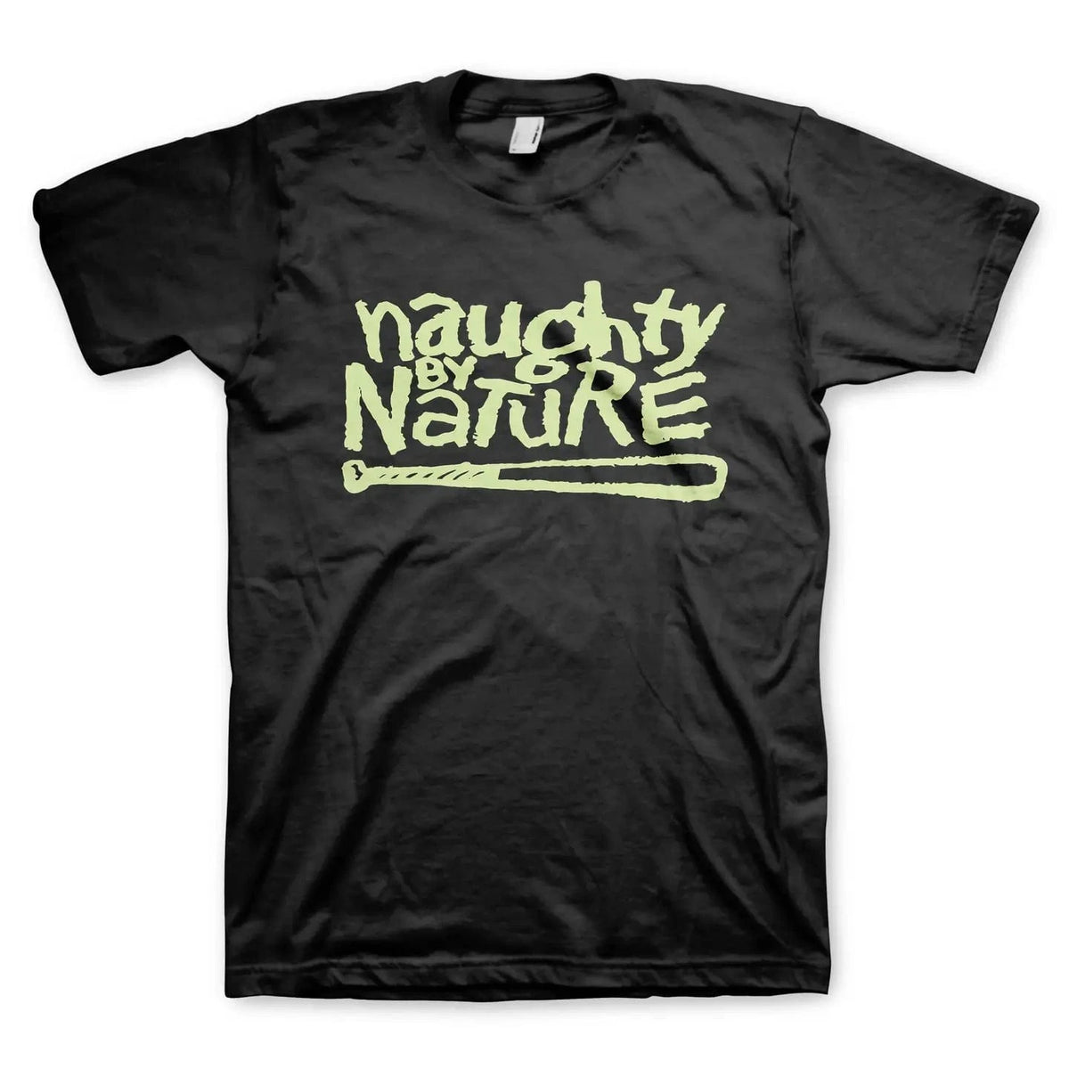Manic Merch Apparel > T-shirts T-SHIRT: Naughty By Nature - Glow Bat