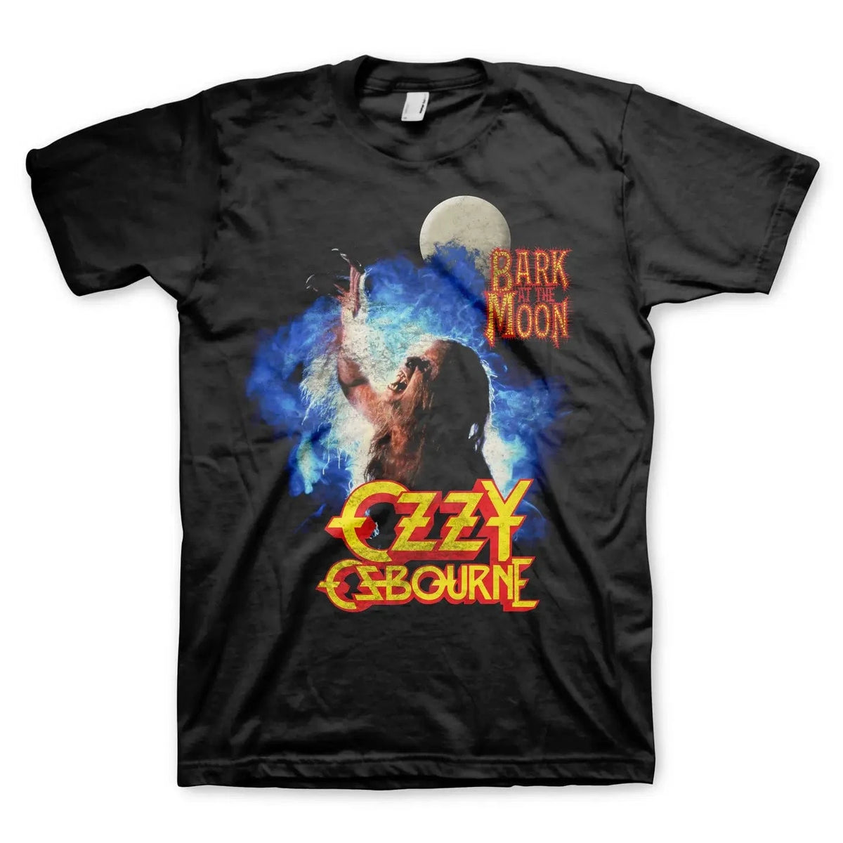 Manic Merch Apparel > T-shirts T-SHIRT: Ozzy - Bark At the Moon