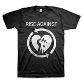 Manic Merch Apparel > T-shirts T-SHIRT: Rise Against - Heart Fist