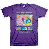 Manic Merch Apparel > T-shirts T-SHIRT: The Flaming Lips - Yoshimi (Purple)