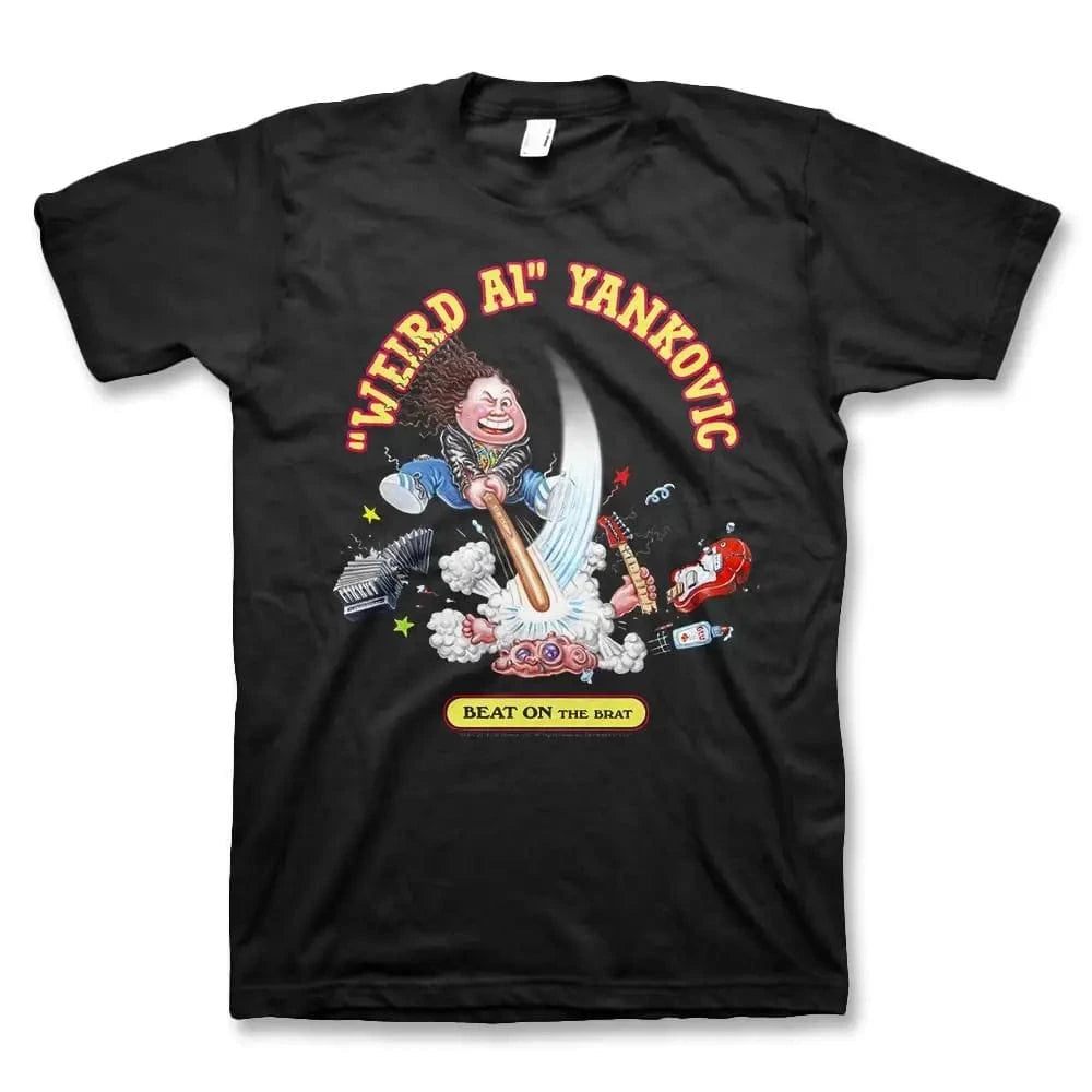 Manic Merch Apparel > T-shirts T-SHIRT: Weird Al Yankovic Beat On the Brat