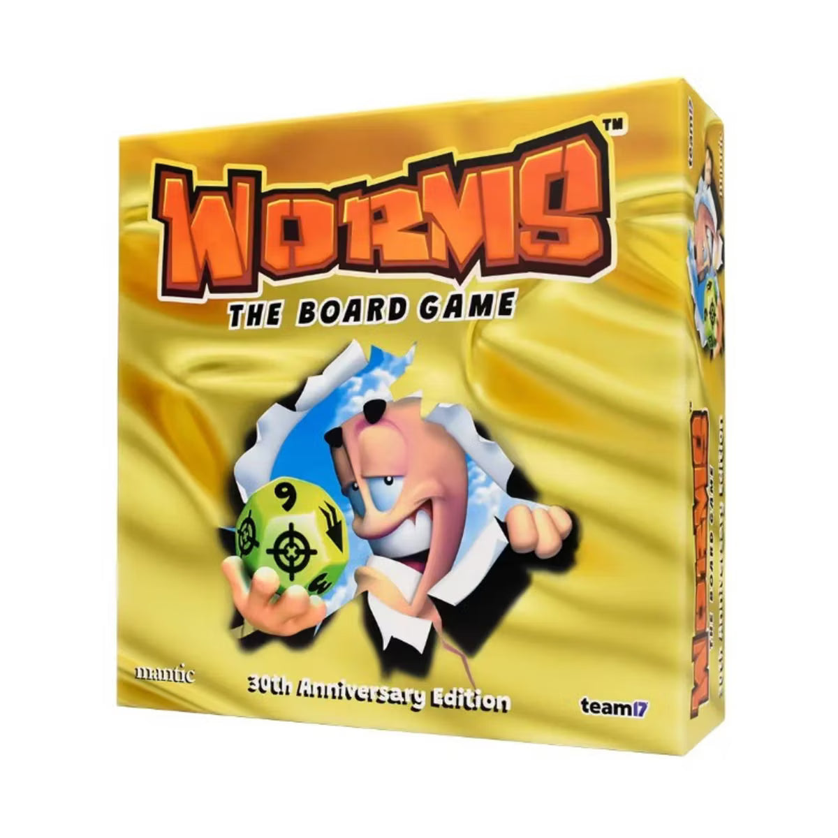 Mantic Entertainment Board Games WORMS: THE BOARD GAME - THE 30TH ANNIVERSARY EDITION 5060924987417 MGEMGWO103