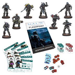 Mantic Entertainment Tabletop Games > Miniature Games > Expansions HALO: Flashpoint: Desperate Measures 5060924986588 MGCHAU103