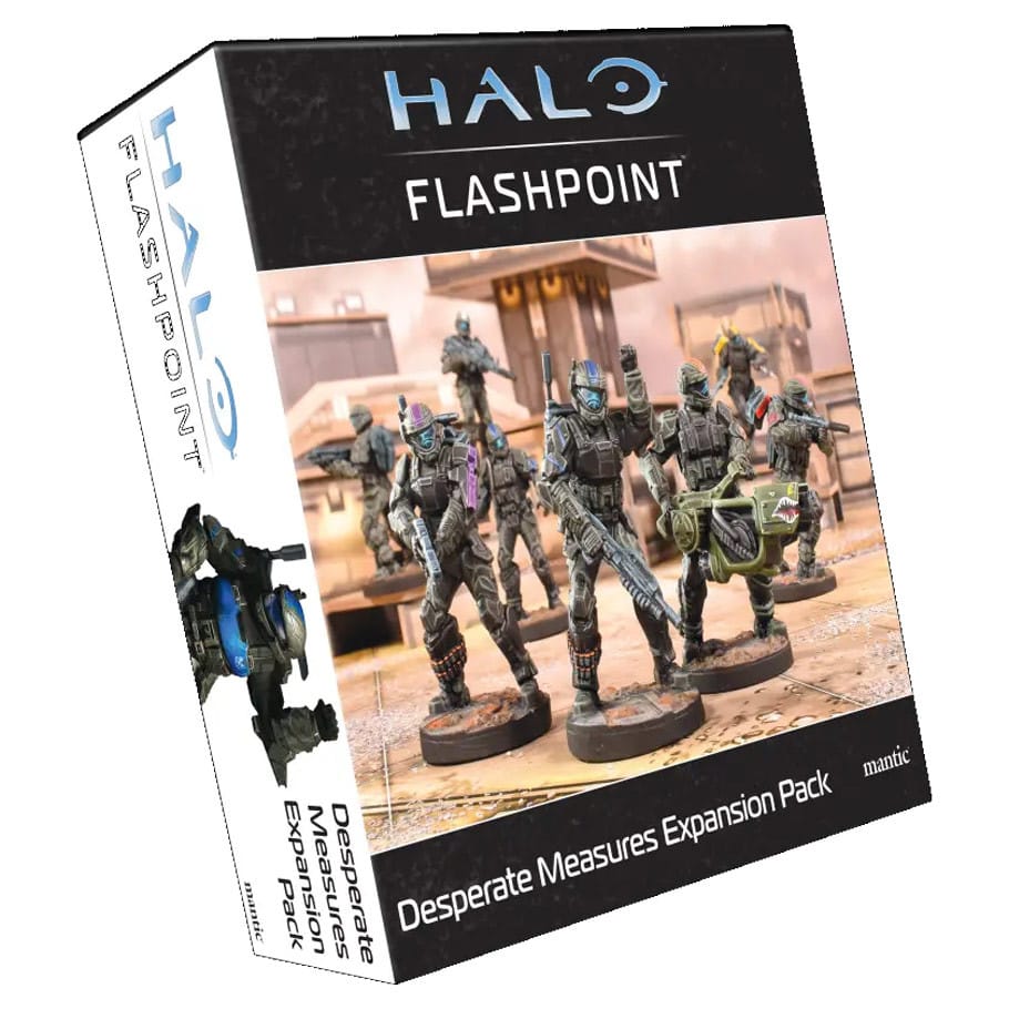 Mantic Entertainment Tabletop Games > Miniature Games > Expansions HALO: Flashpoint: Desperate Measures 5060924986588 MGCHAU103