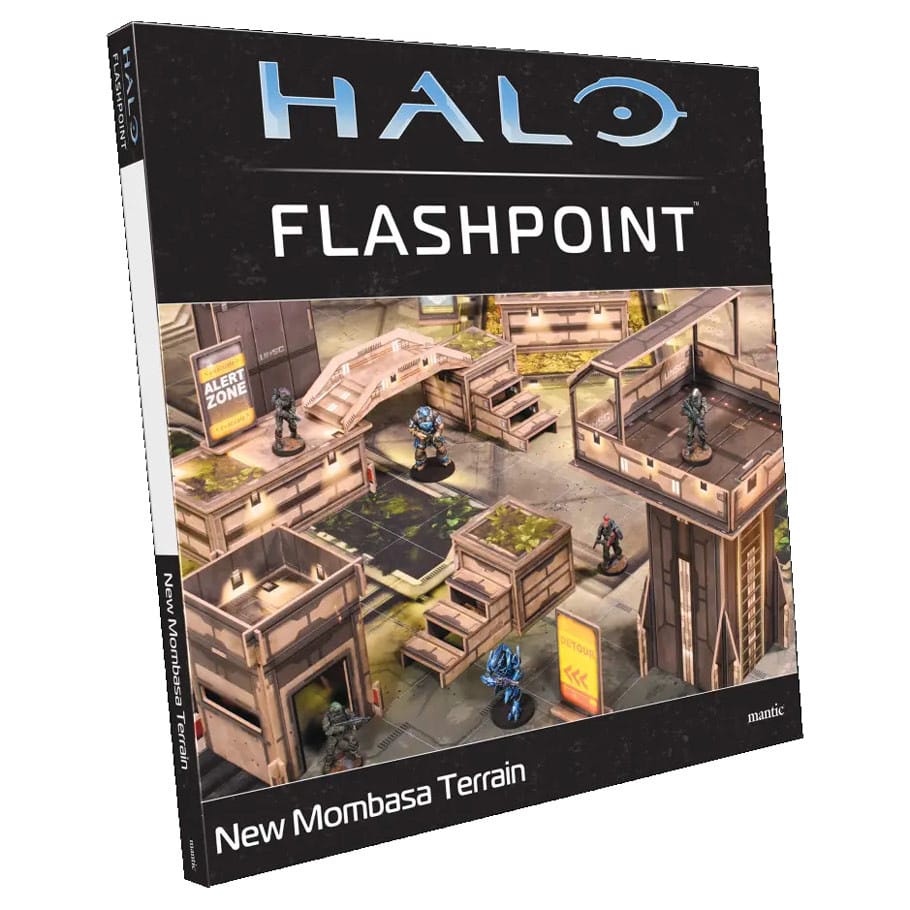 Mantic Entertainment Tabletop Games > Miniature Games > Expansions HALO: Flashpoint: New Mombasa Terrain 5060924986595 MGCHAU105