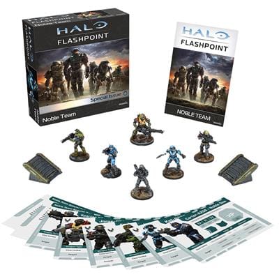 Mantic Games Tabletop Games > Miniature Games > Expansions Halo: Flashpoint - Noble Team Expansion 5060924987202 MGHAU202