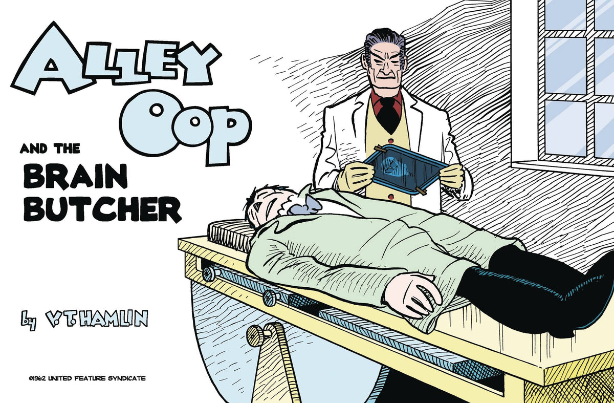 MANUSCRIPT PRESS Graphic Novel ALLEY OOP AND THE BRAIN BUTCHER TP 9781936412433 APR241656
