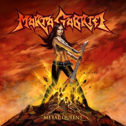 Marta Gabriel - Metal Queens - Red Vinyl