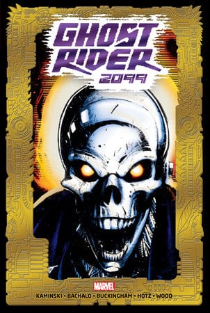 Marvel Books Ghost Rider 2099 Omnibus Chris Bachalo Cover 9781302959623 PRH-9781302959623