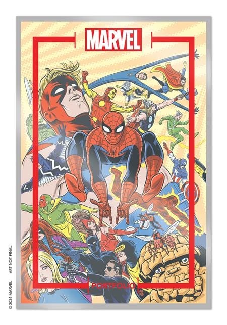 Marvel Books > Prints Art > Collections MARVEL PORTFOLIO OF MICHAEL ALLRED MARVEL UNIVERSE 12 PRINT SET 9781951757335 0525CP521