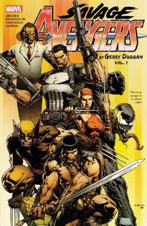 Marvel Books Savage Avengers By Gerry Duggan Vol. 1 9781302958473 PRH-9781302958473