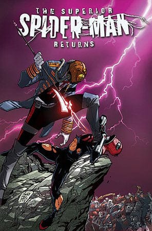Marvel Books Superior Spider-Man Returns Omnibus Giuseppe Camuncoli Cover [DM Only] 9781302963613 PRH-9781302963613