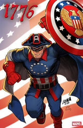 Marvel Comic Books 1776 #1 DAVID NAKAYAMA FOIL VARIANT 75960621353500131 PRH-75960621353500131