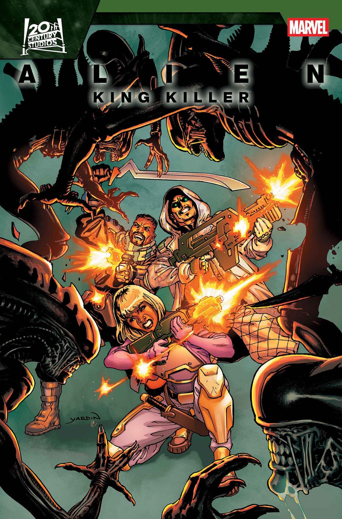 Marvel Comic Books ALIEN: KING KILLER #5 (Release Date: 08/19/2026) 75960621518800511 PRH-75960621518800511