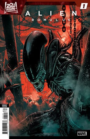 Marvel Comic Books ALIEN: ROMULUS #1 MARCO CHECCHETTO VARIANT 75960621103600121 PRH-75960621103600121