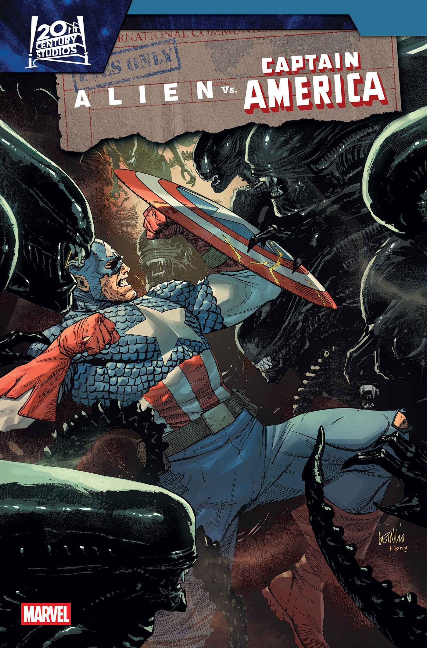 ALIEN VS. CAPTAIN AMERICA #1 - BUNDLE