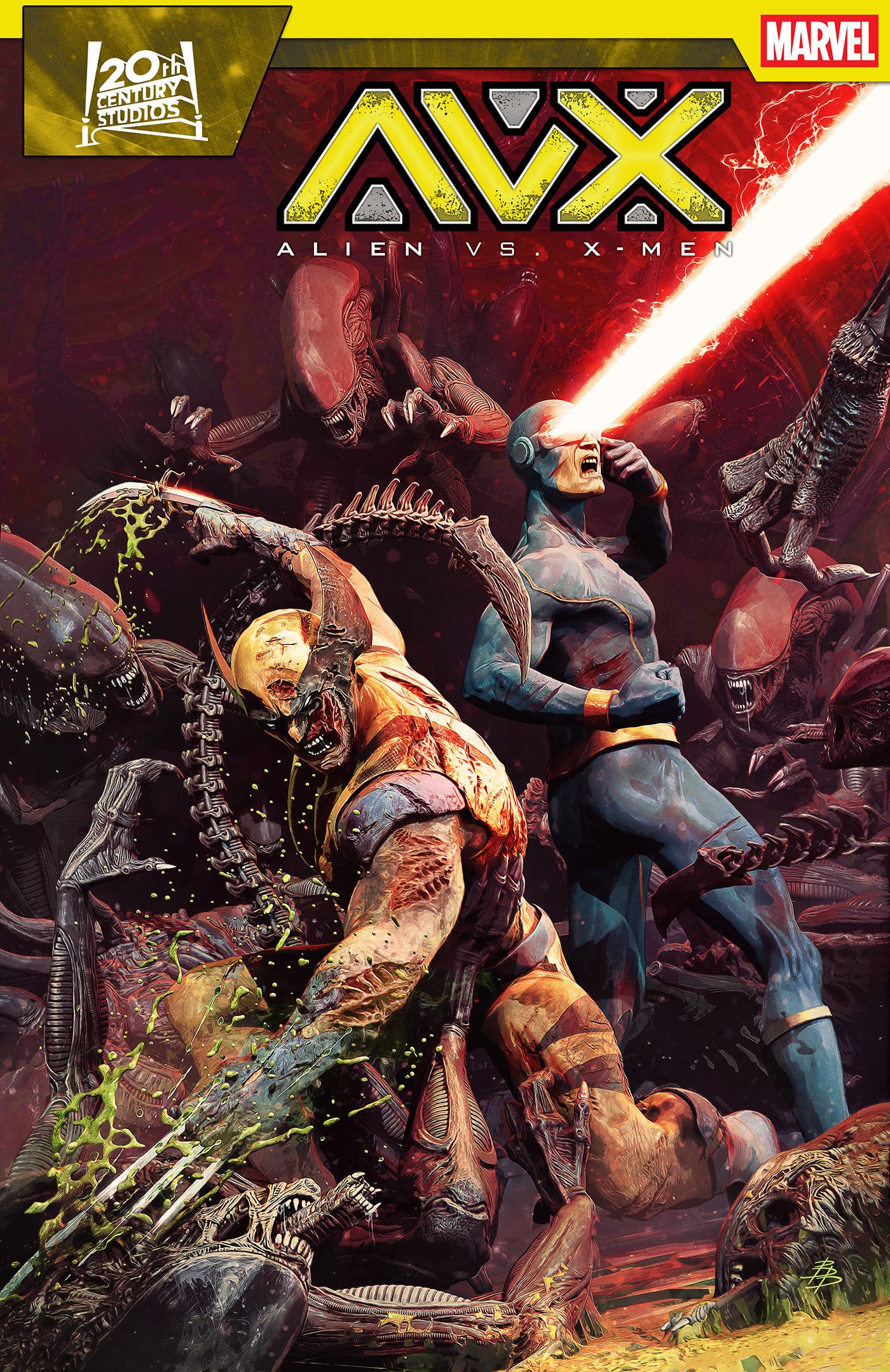 ALIEN VS. X-MEN #1 BJORN BARENDS VARIANT (Release Date: 09/16/2026)