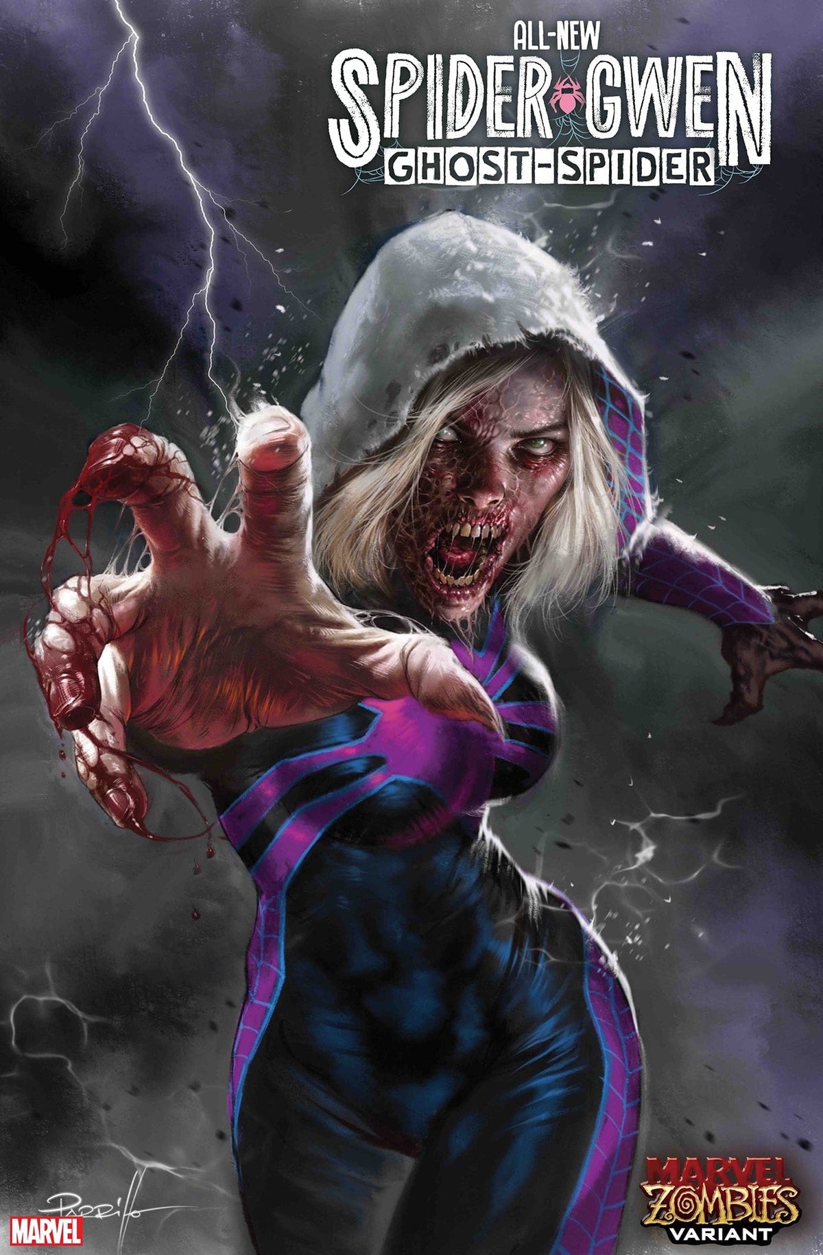 Marvel Comic Books ALL-NEW SPIDER-GWEN: THE GHOST-SPIDER #3 TBD ARTIST MARVEL ZOMBIES VARIANT 75960621343600321 PRH-75960621343600321
