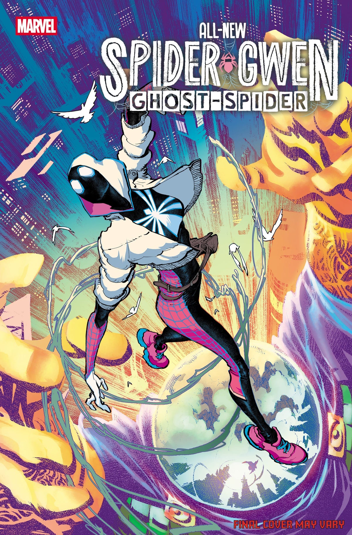 Marvel Comic Books ALL-NEW SPIDER-GWEN: THE GHOST-SPIDER #8 SUMIT KUMAR VARIANT 75960621343600821 PRH-75960621343600821