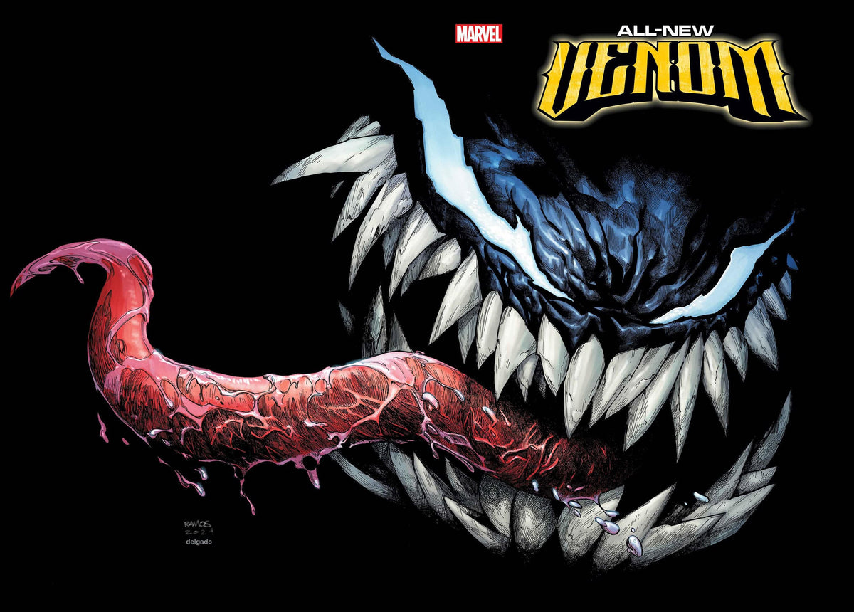 Marvel Comic Books ALL-NEW VENOM #1 HUMBERTO RAMOS WRAPAROUND VARIANT 75960621047300161 PRH-75960621047300161