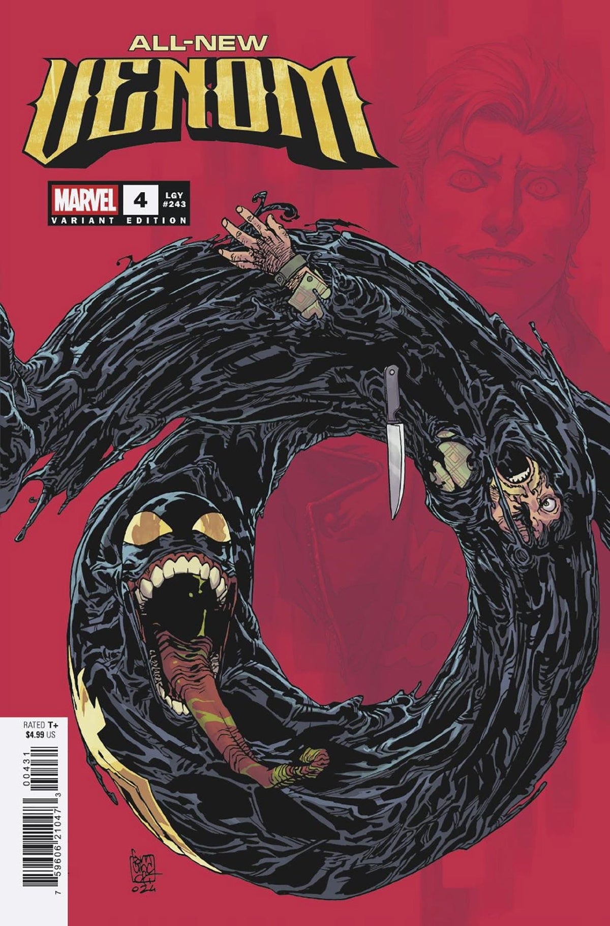 Marvel Comic Books ALL-NEW VENOM #4 GIUSEPPE CAMUNCOLI CONNECTING VARIANT 75960621047300431 PRH-75960621047300431