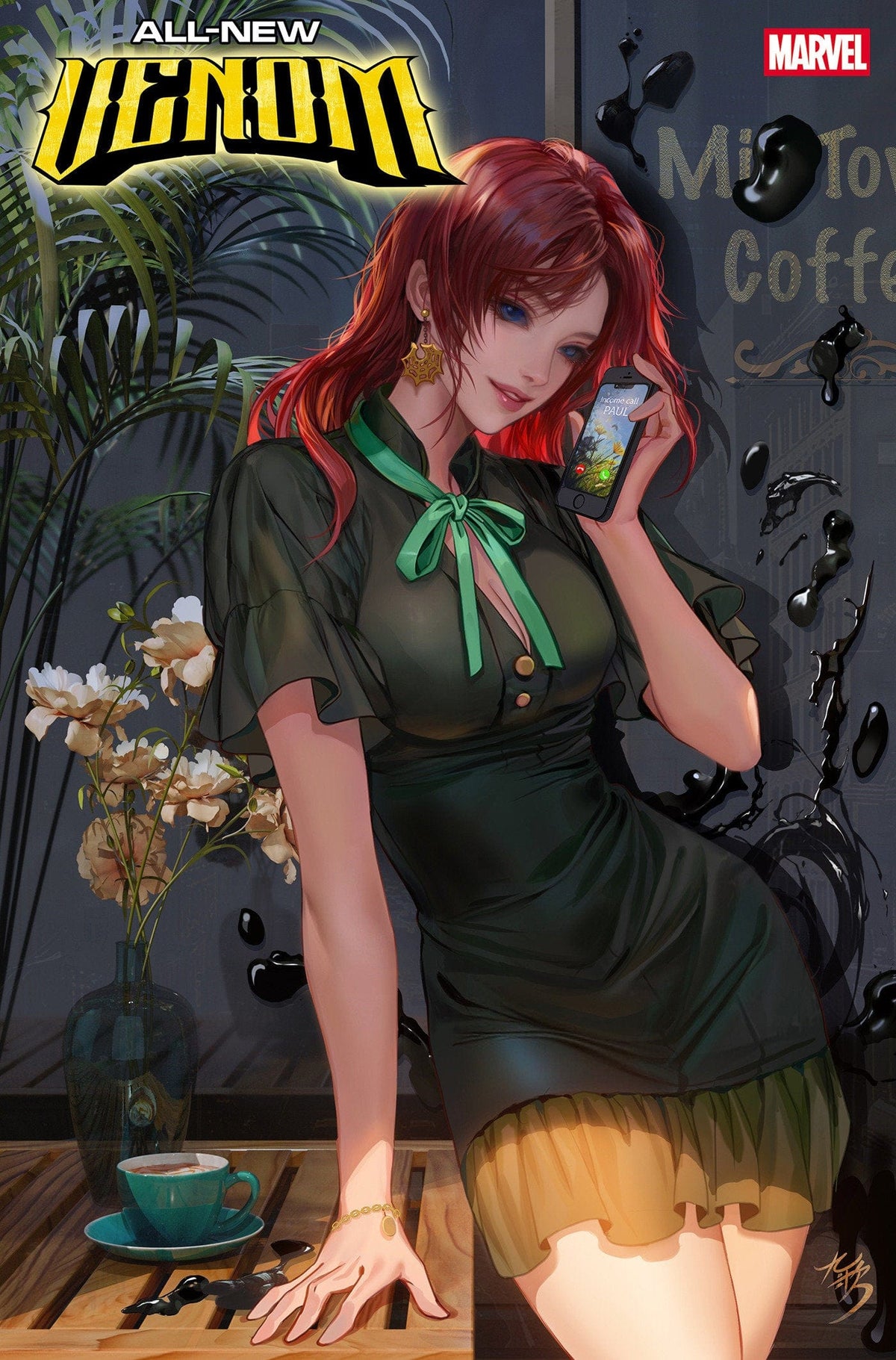 Marvel Comic Books ALL-NEW VENOM #8 FANYANG VENOM VARIANT 75960621047300831 PRH-75960621047300831