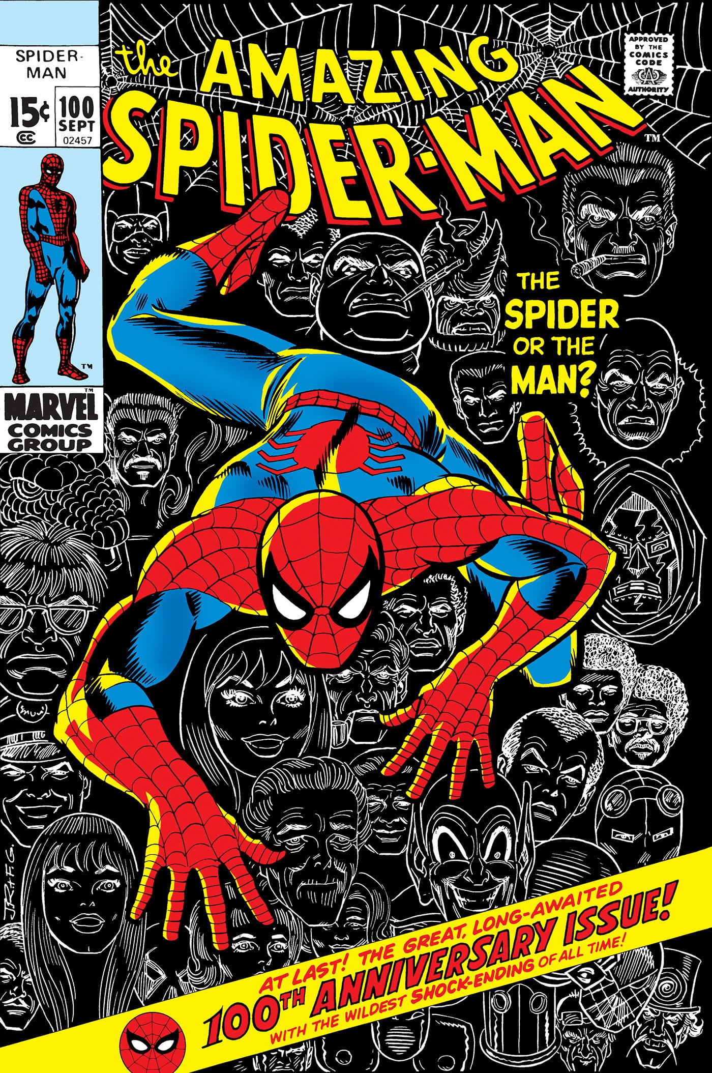 AMAZING SPIDER-MAN #100 FACSIMILE EDITION