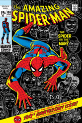 Marvel Comic Books AMAZING SPIDER-MAN #100 FACSIMILE EDITION FOIL VARIANT 75960621620810021 PRH-75960621620810021