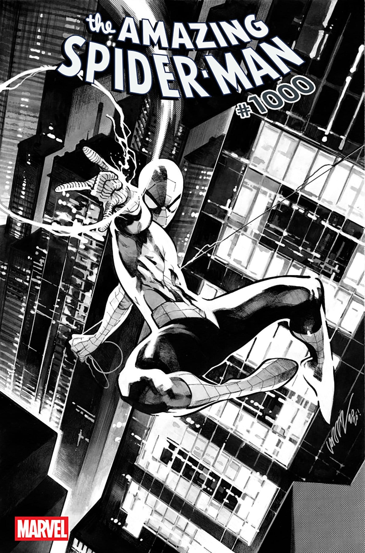Marvel Comic Books AMAZING SPIDER-MAN #1000 PEPE LARRAZ 2ND PRINTING VARIANT (Release Date: 10/28/2026) 75960621001503669 PRH-75960621001503669