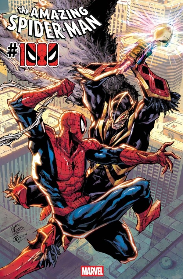 Marvel Comic Books AMAZING SPIDER-MAN #1000 RYAN STEGMAN RAVAGE VARIANT (Release Date: 09/16/2026) 75960621001503650 PRH-75960621001503650