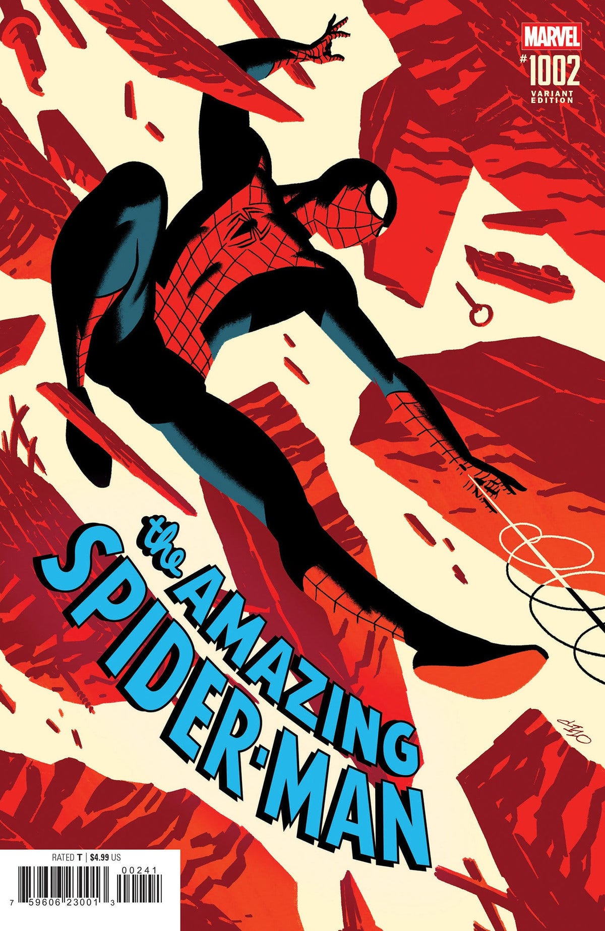 Marvel Comic Books AMAZING SPIDER-MAN #1002 MICHAEL CHO VARIANT (Release Date: 10/28/2026) 75960623001300241 PRH-75960623001300241