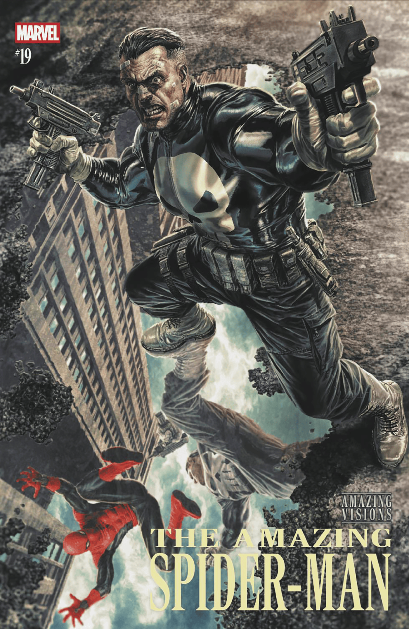 AMAZING SPIDER-MAN #19 LEE BERMEJO AMAZING VISIONS VARIANT