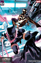 Marvel Comic Books AMAZING SPIDER-MAN #22 SIMONE DI MEO BLACK PANTHER VARIANT 75960621001502241 PRH-75960621001502241