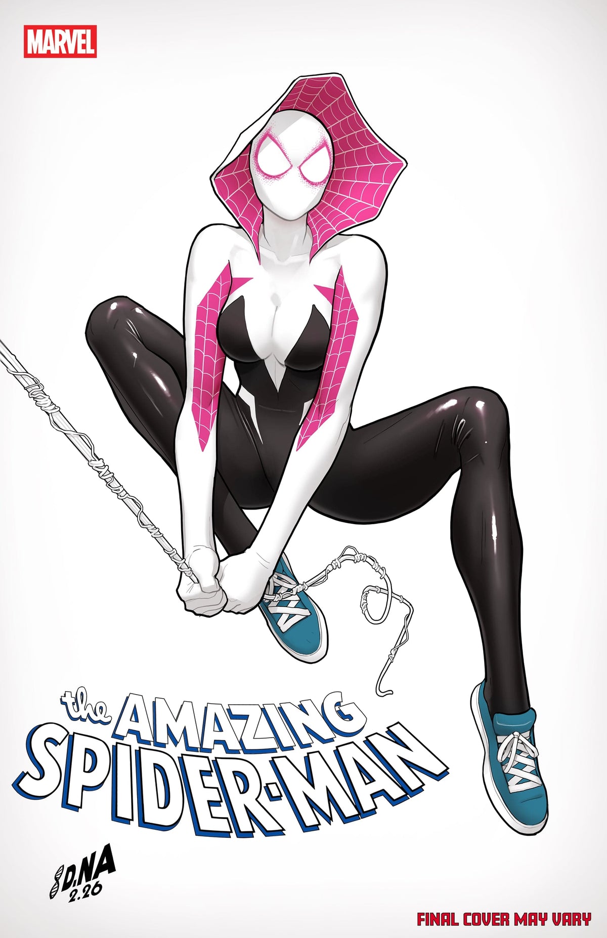 Marvel Comic Books AMAZING SPIDER-MAN #26 DAVID NAKAYAMA COLOR BLOCK WHITE VARIANT [DS] 75960621001502651 PRH-75960621001502651