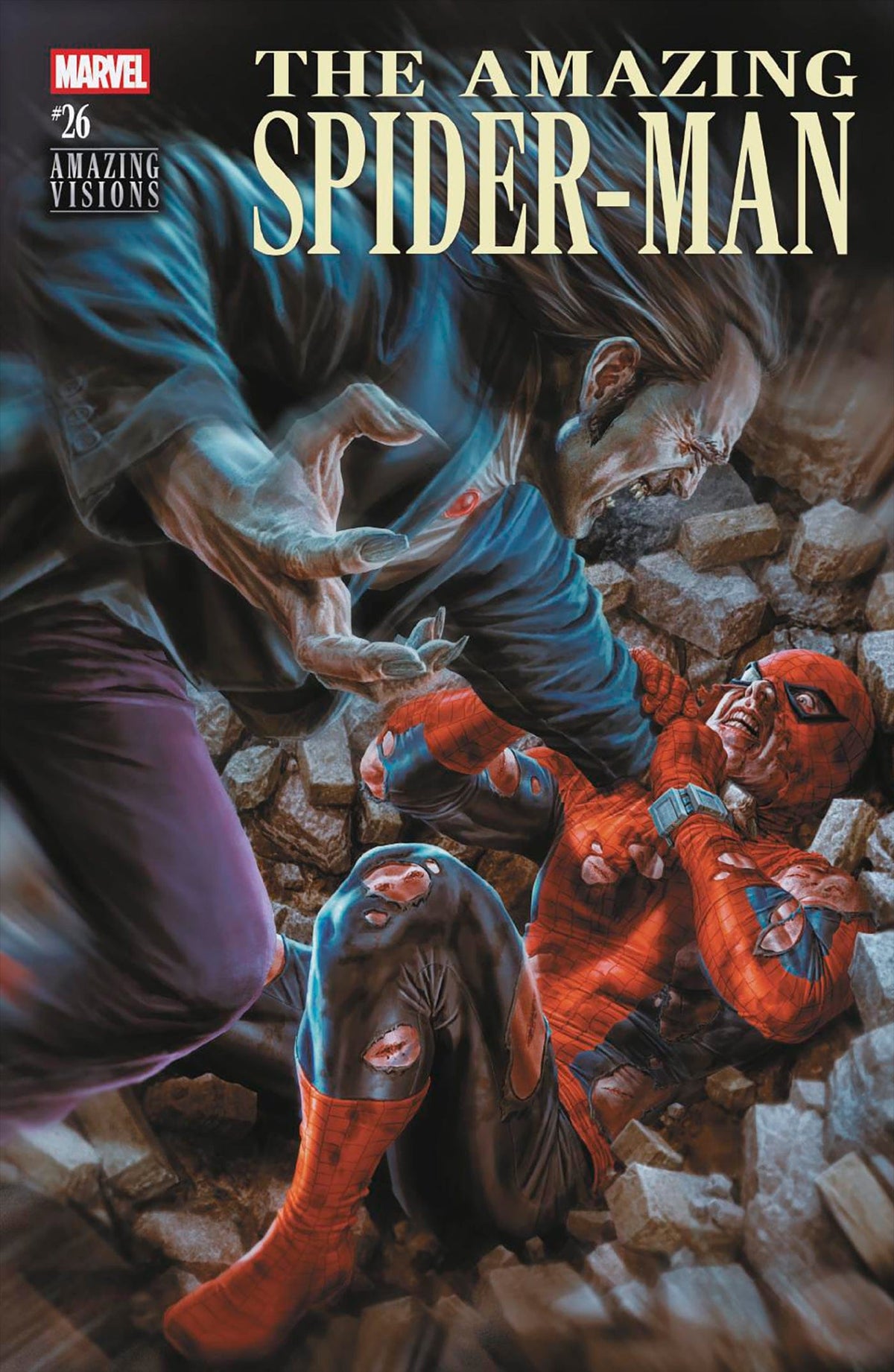 Marvel Comic Books AMAZING SPIDER-MAN #26 LEE BERMEJO AMAZING VISIONS VARIANT [DS] 75960621001502621 PRH-75960621001502621