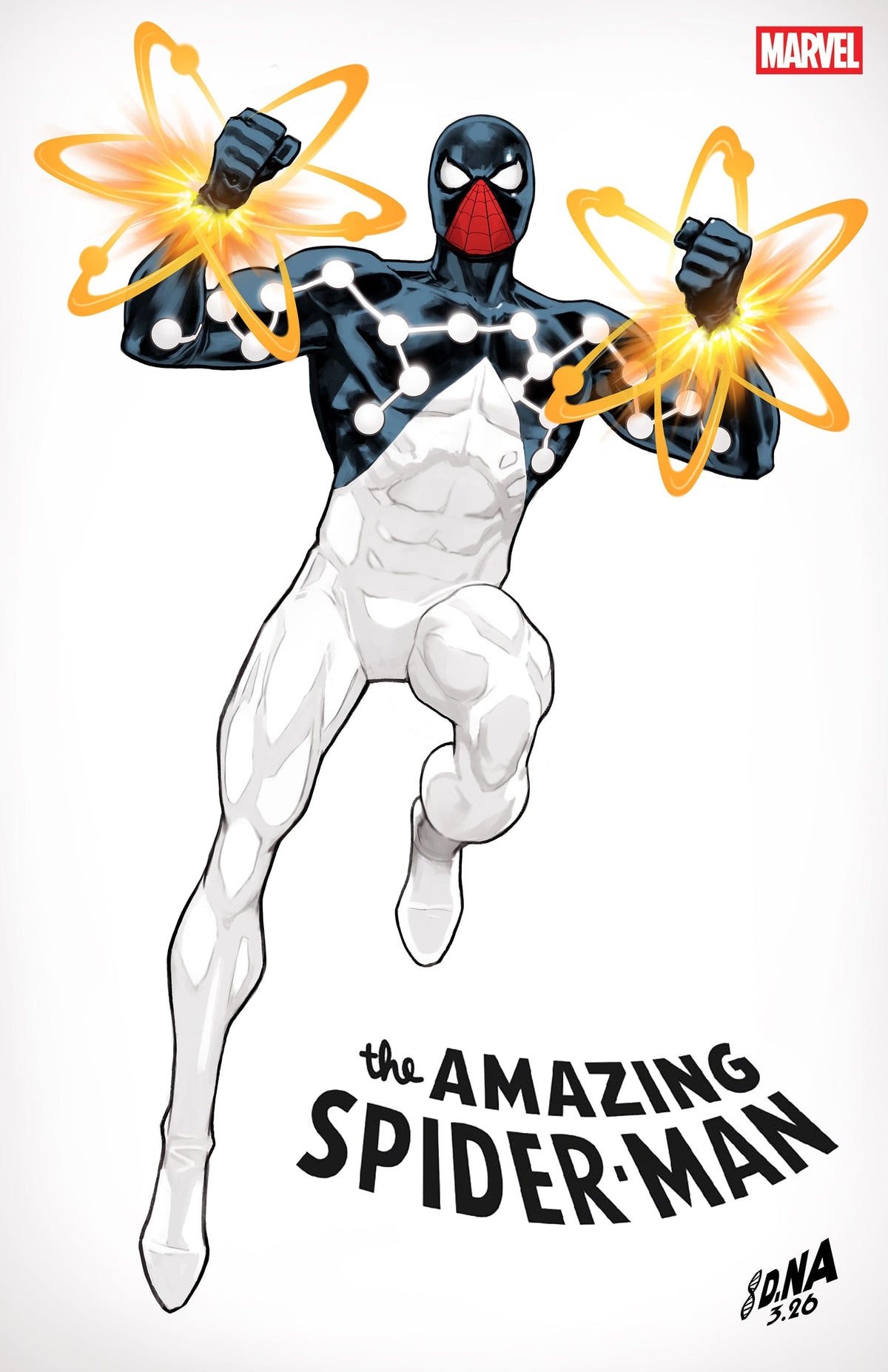 Marvel Comic Books AMAZING SPIDER-MAN #27 DAVID NAKAYAMA COLOR BLOCK WHITE VARIANT [DS] 75960621001502761 PRH-75960621001502761