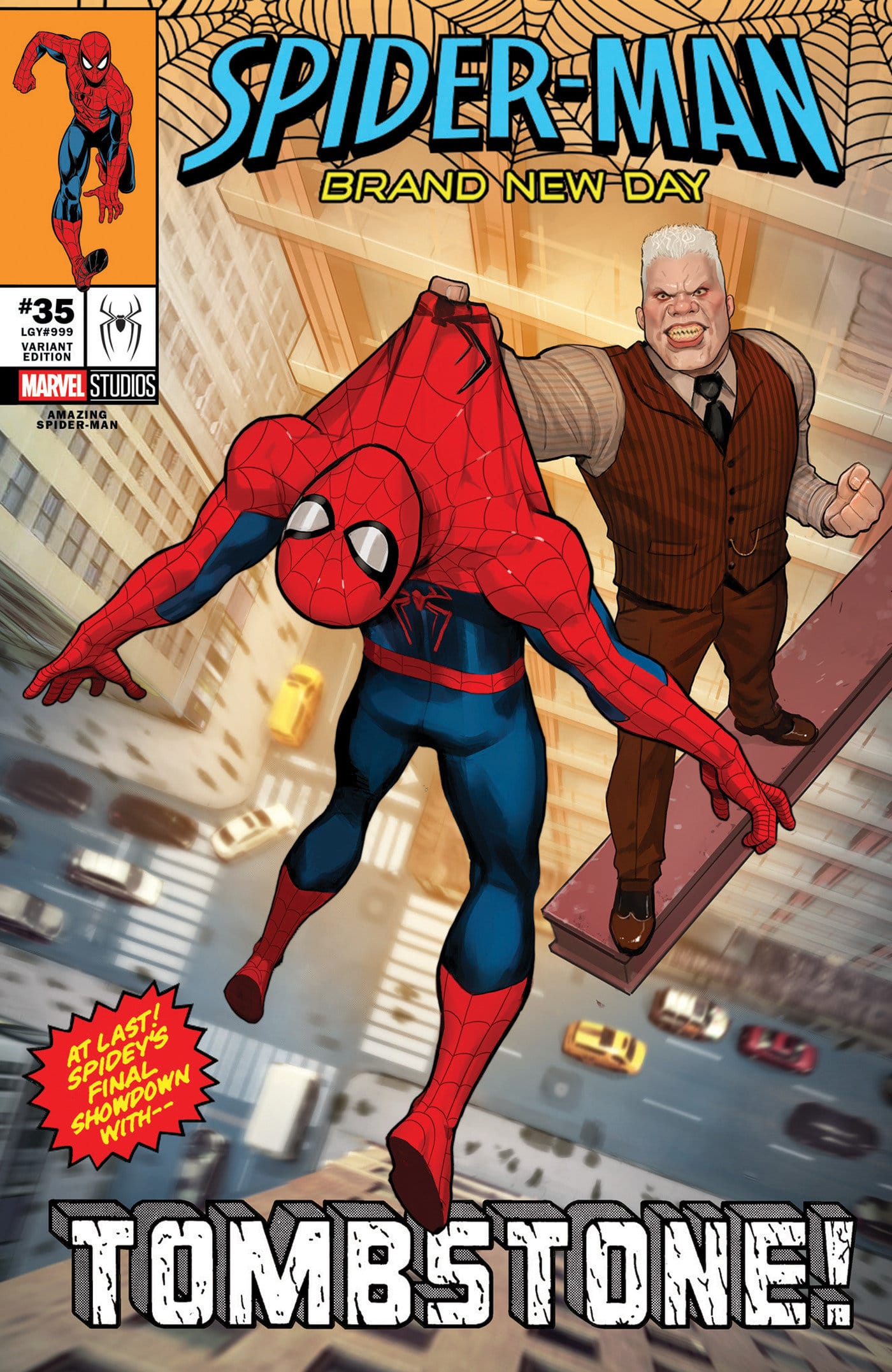 AMAZING SPIDER-MAN #35 DAVID NAKAYAMA SPIDER-MAN: BRAND NEW DAY MARVEL STUDIOS VARIANT (Release Date: 08/26/2026)