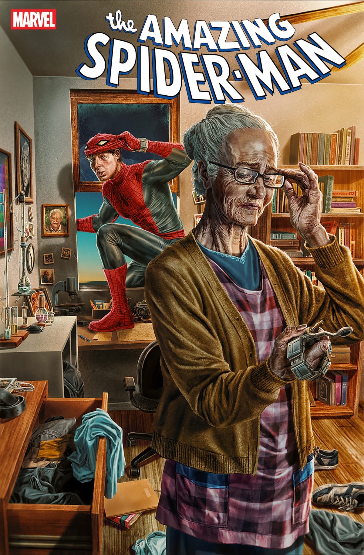 Marvel Comic Books AMAZING SPIDER-MAN #35 LEE BERMEJO AMAZING VISIONS VARIANT (Release Date: 08/26/2026) 75960621001503521 PRH-75960621001503521