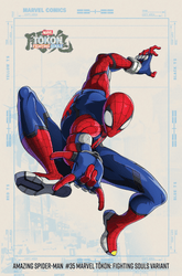 Marvel Comic Books AMAZING SPIDER-MAN #35 MARVEL TOKON: FIGHTING SOULS VARIANT (Release Date: 08/26/2026) 75960621001503531 PRH-75960621001503531