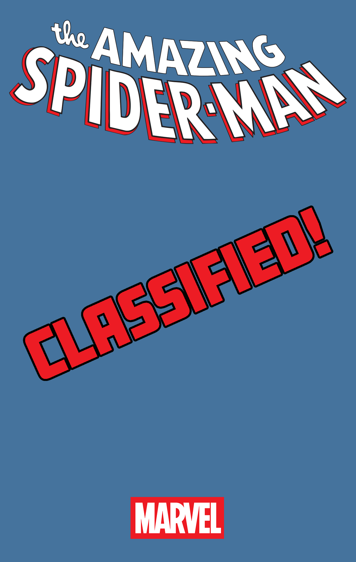 Marvel Comic Books AMAZING SPIDER-MAN #35 TBD ARTIST CLASSIFIED FORESHADOW VARIANT (Release Date: 08/26/2026) 75960621001503561 PRH-75960621001503561