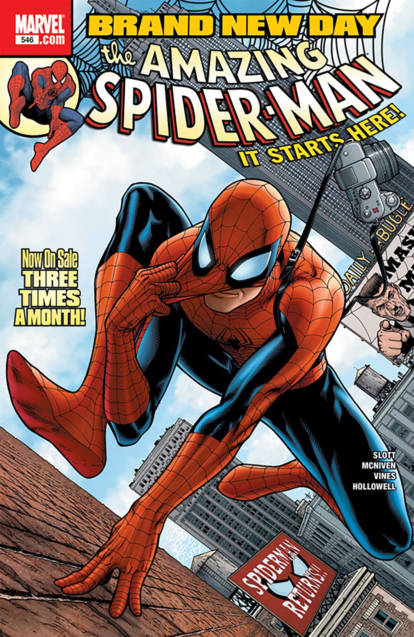 AMAZING SPIDER-MAN #546 FACSIMILE EDITION
