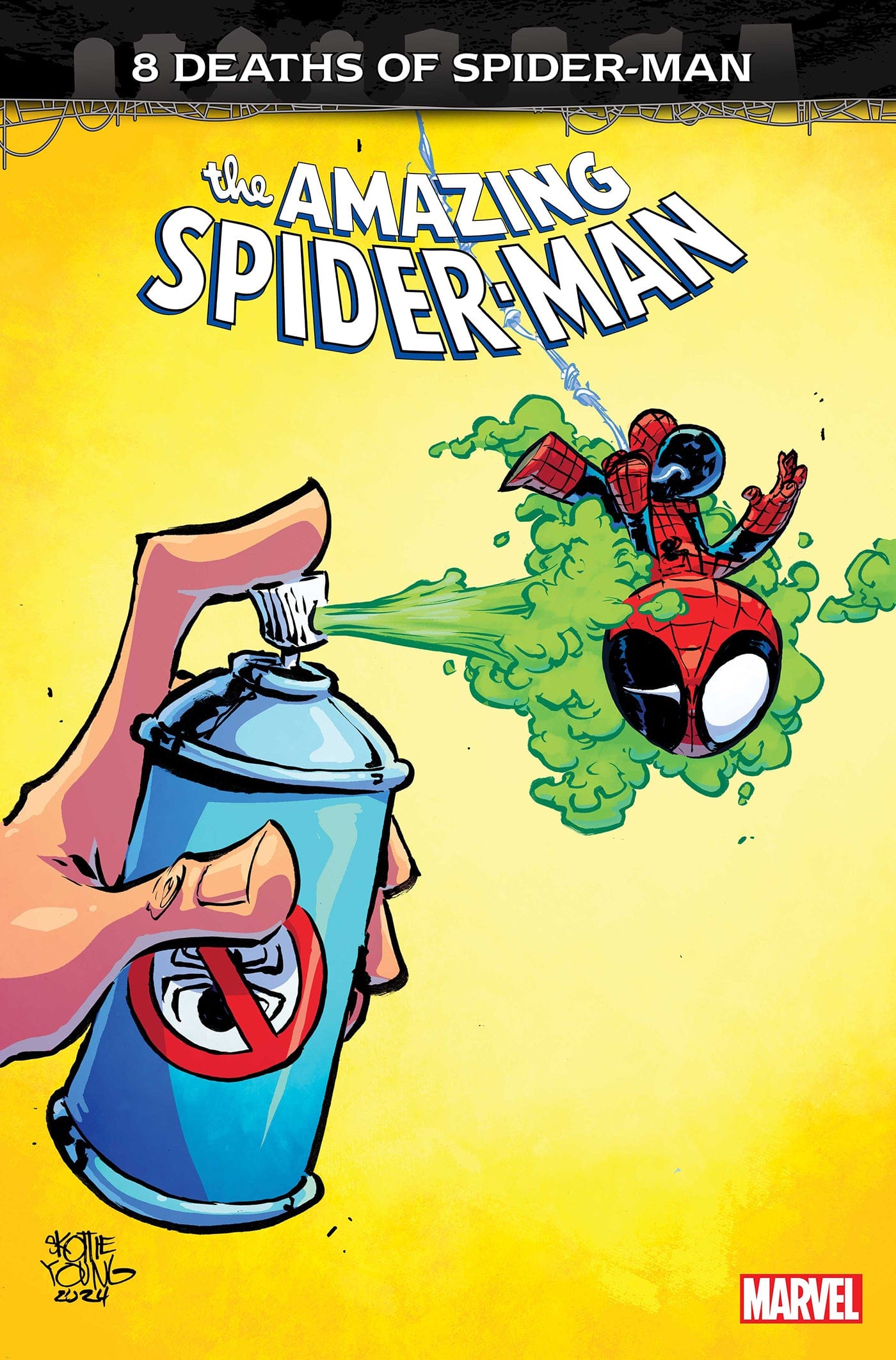 AMAZING SPIDER-MAN #62 SKOTTIE YOUNG 8 DEATHS OF SPIDER-MAN VARIANT