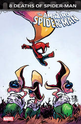 Marvel Comic Books AMAZING SPIDER-MAN #64 SKOTTIE YOUNG 8 DEATHS OF SPIDER-MAN VARIANT 75960620200306421 PRH-75960620200306421