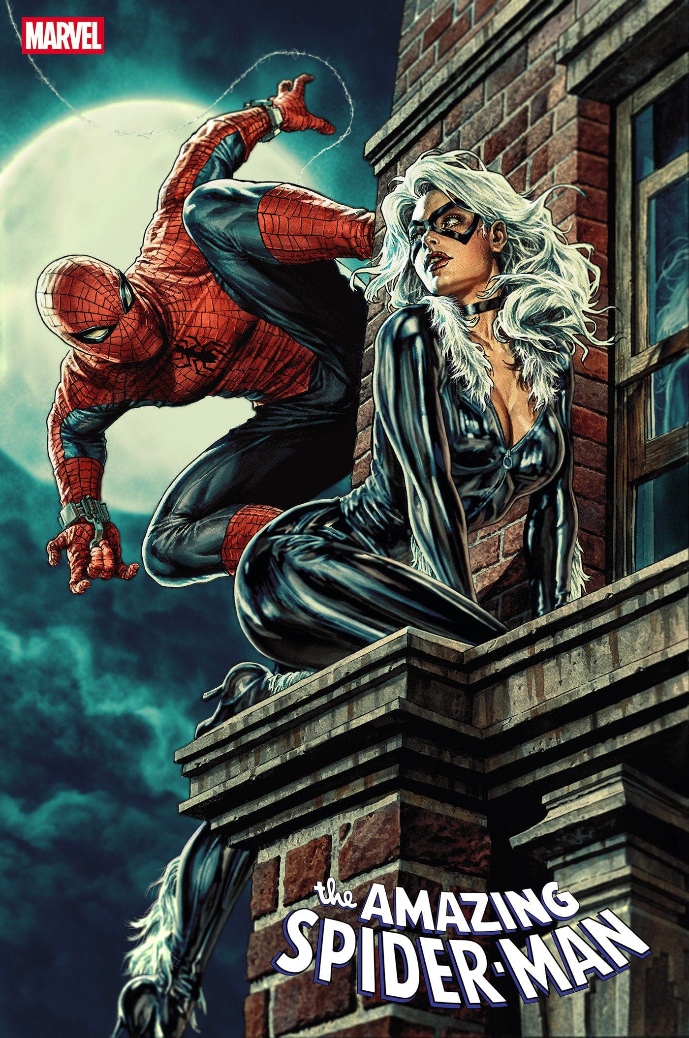 AMAZING SPIDER-MAN #7 LEE BERMEJO BLACK CAT VARIANT