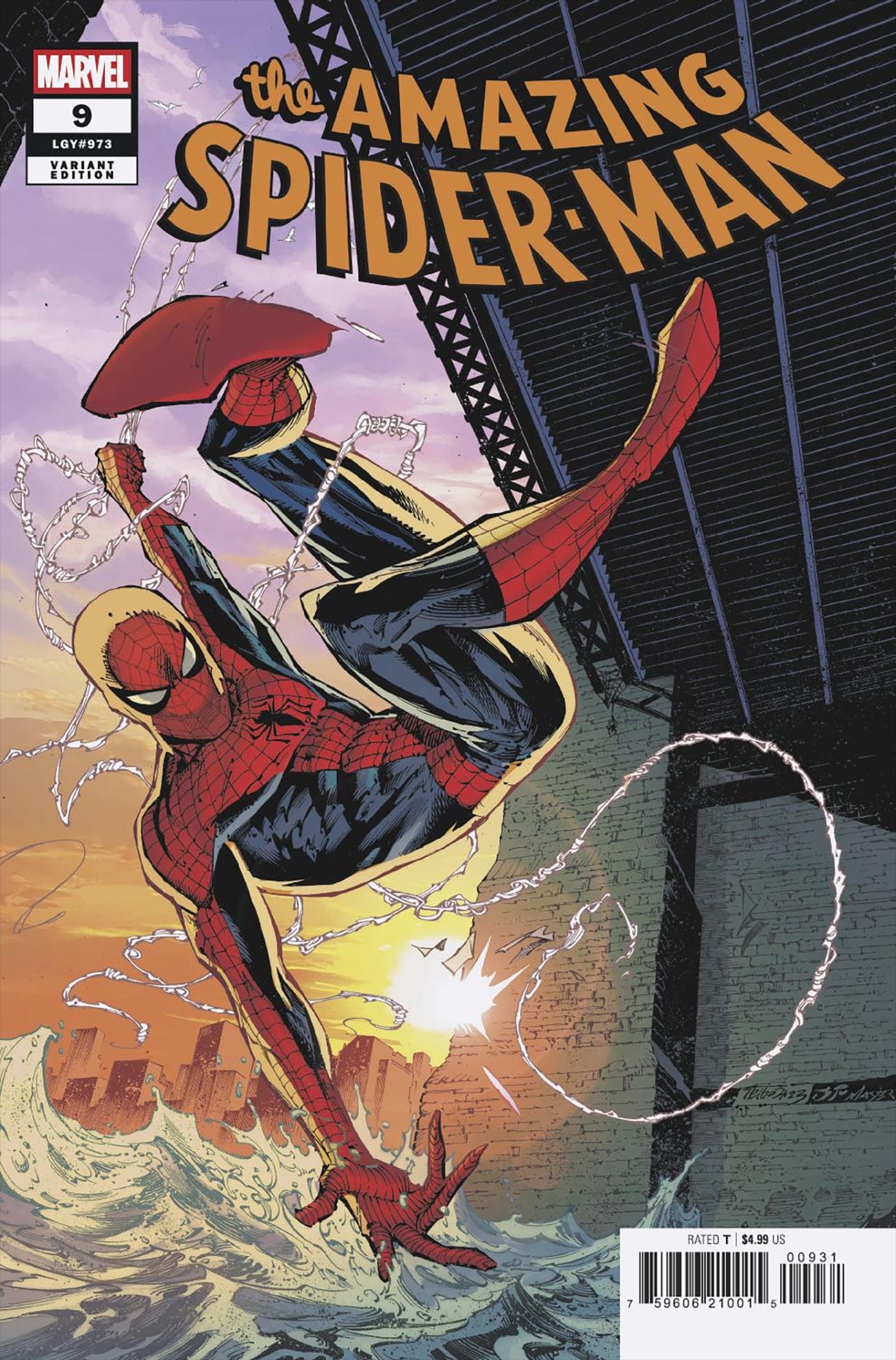 AMAZING SPIDER-MAN #9 NETHO DIAZ VARIANT
