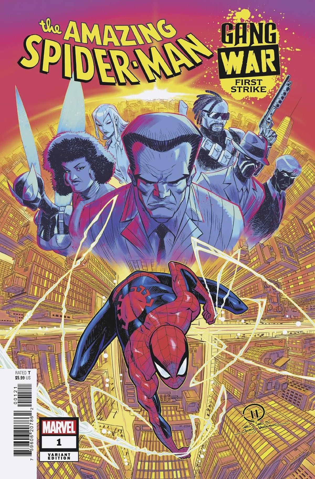 AMAZING SPIDER-MAN GANG WAR FIRST STRIKE #1 JOEY VAZQUEZ