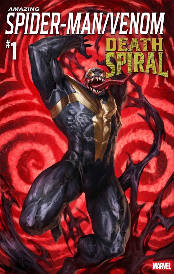Marvel Comic Books AMAZING SPIDER-MAN/VENOM: DEATH SPIRAL #1 SKAN VENOM VARIANT [DS] 75960621542300141 PRH-75960621542300141
