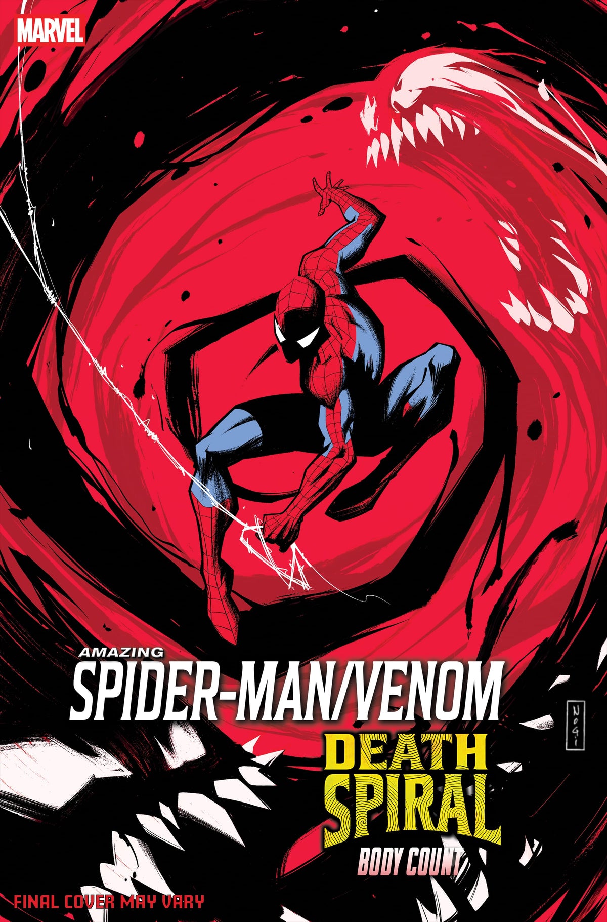 Marvel Comic Books AMAZING SPIDER-MAN/VENOM: DEATH SPIRAL - BODY COUNT #1 NOGI SAN VARIANT [DS] 75960621648200131 PRH-75960621648200131