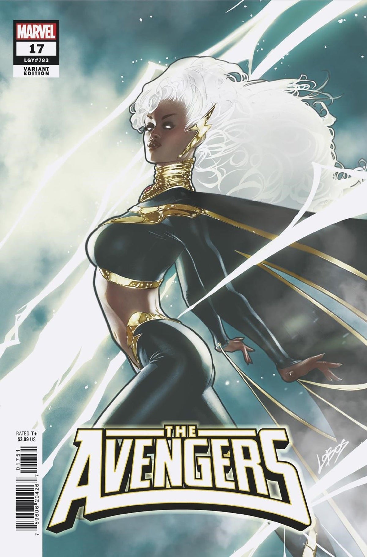 Marvel Comic Books AVENGERS #17 PABLO VILLALOBOS STORM VARIANT [DPWX] 75960620426701751 PRH-75960620426701751