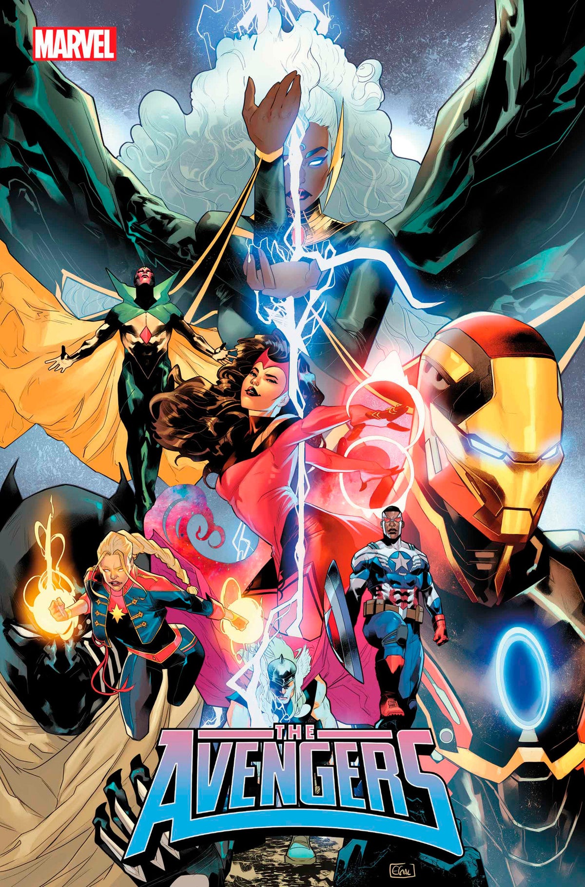 Marvel Comic Books AVENGERS #18 EDWIN GALMON VARIANT 75960620426701841 PRH-75960620426701841